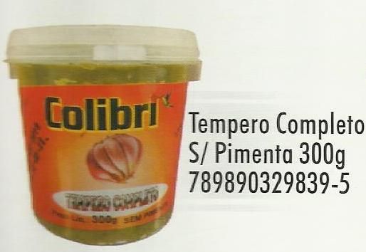 Tempero completo s pimenta 500g