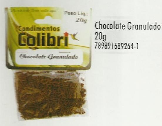 Chocolate granulado 20g