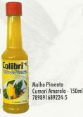 Molho Pimenta cumarí amarela 150 ml