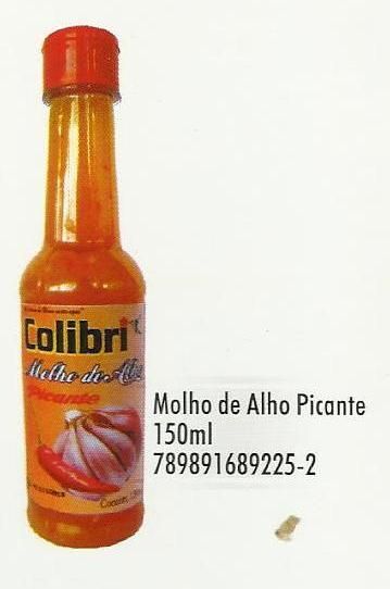 Molho de alho picante 150 ml