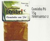 Cominho pó 15g