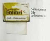 Sal amoníaco 25g