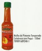 Molho de Pimenta temperada 150 ml